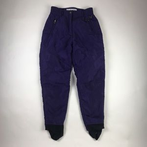 FERA Womens Ski Snow Pants Purple